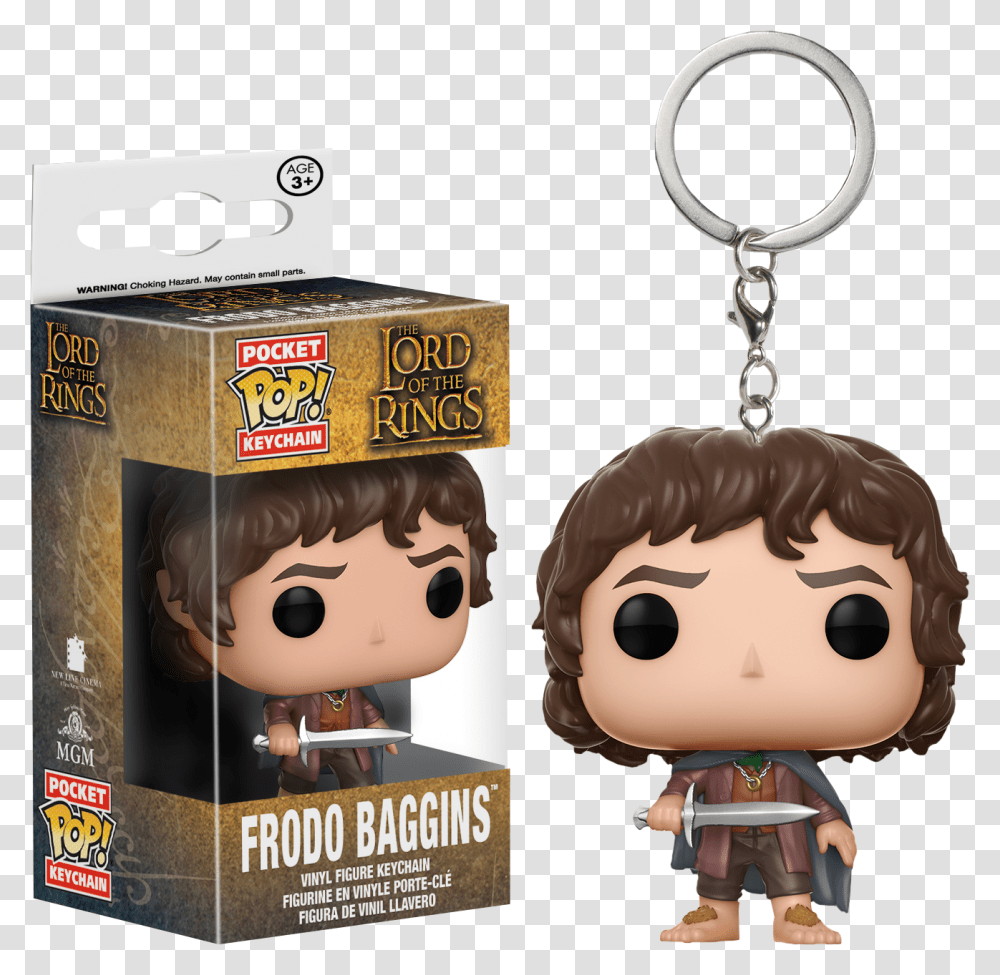 Pocket Pop Keychain Lord Of The Rings, Toy, Doll, Box, Animal Transparent Png