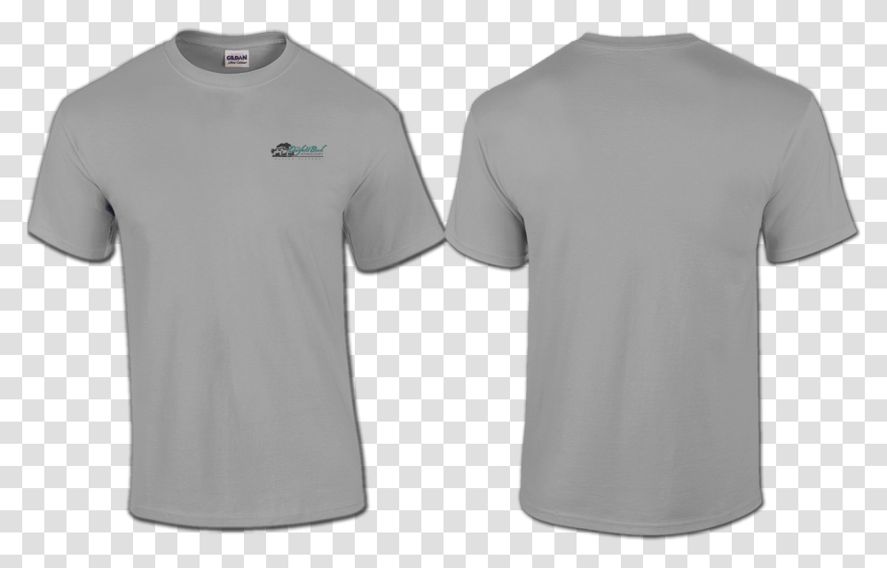 Pocket Print Gray Shirt Front And Back, Apparel, T-Shirt, Sleeve Transparent Png