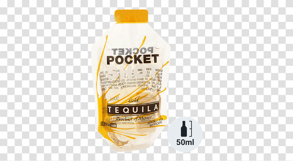 Pocket Shots Tequila Bottle, Text, Label, Paper, Beverage Transparent Png