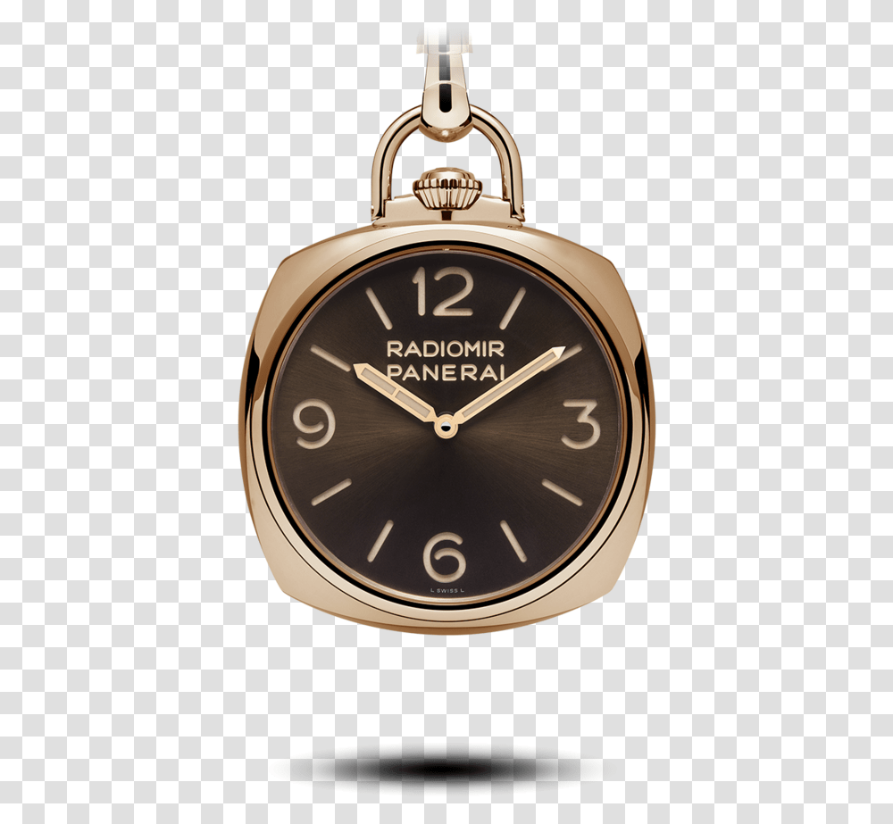 Pocket Watch 3 Days Oro Rosso Panerai Radiomir Firenze, Wristwatch, Clock Tower, Architecture, Building Transparent Png