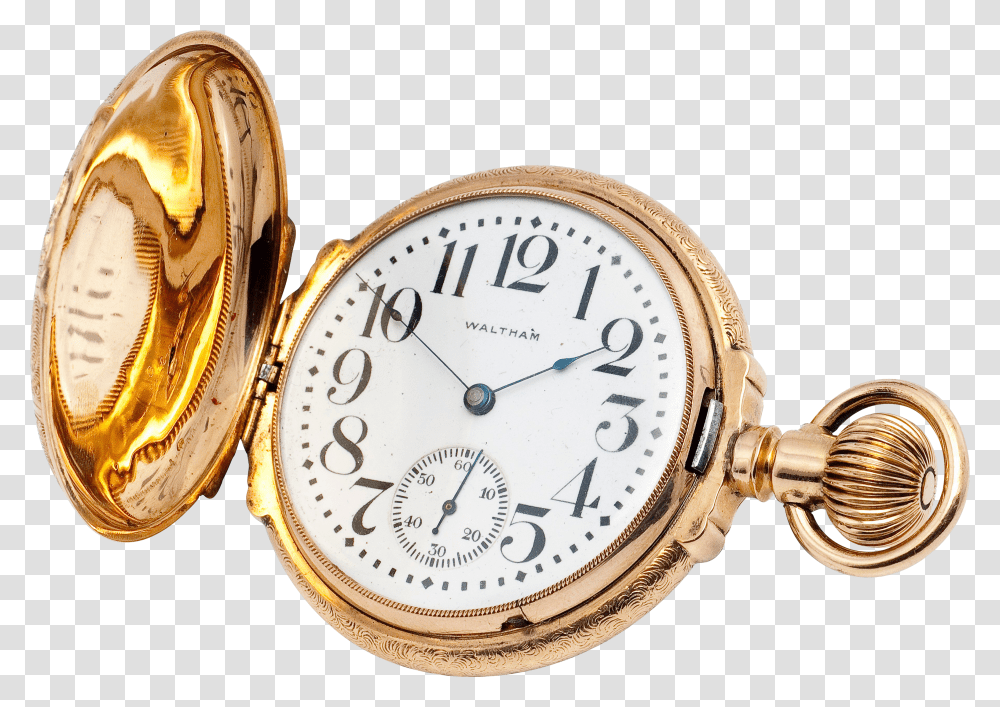 Pocket Watch Gold Clipart Clock Watch Transparent Png