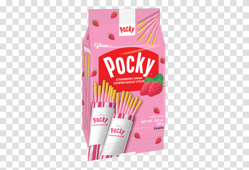 Pocky Strawberry Family Pack Pocky Strawberry Japan, Flyer, Poster, Paper, Advertisement Transparent Png