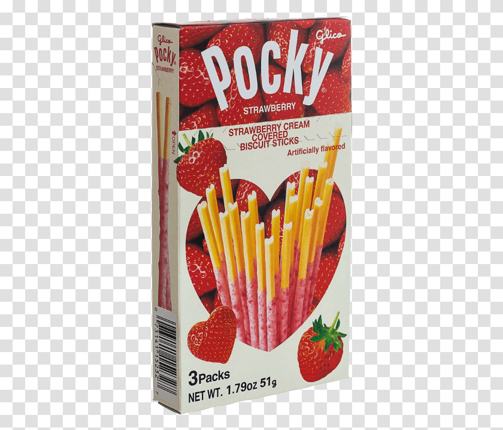 Pocky Tsubu Ichigo Pocky Sticks Flavors, Ice Pop Transparent Png