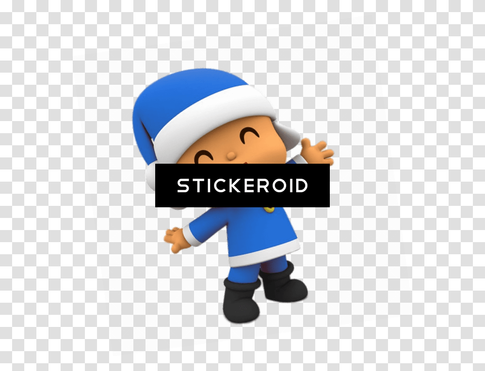 Pocoyo Blue Santa Suit Pocoyo Christmas Pocoyo Christmas, Person, Human, Clothing, Apparel Transparent Png