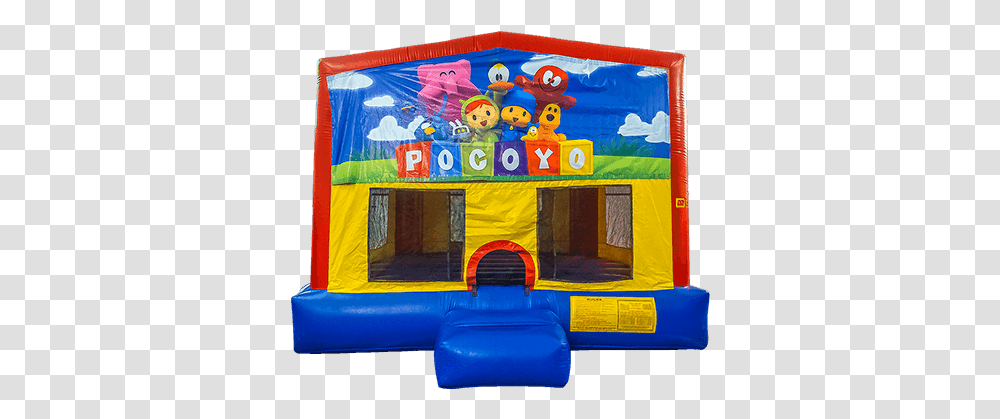 Pocoyo Bounce House Rental New York Clownscom Inflatable, Toy Transparent Png