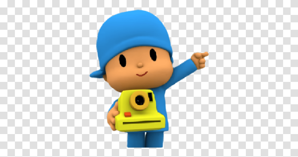 Pocoyo Camara Zinkia Entertainment, Toy, Figurine, Doll, Robot Transparent Png