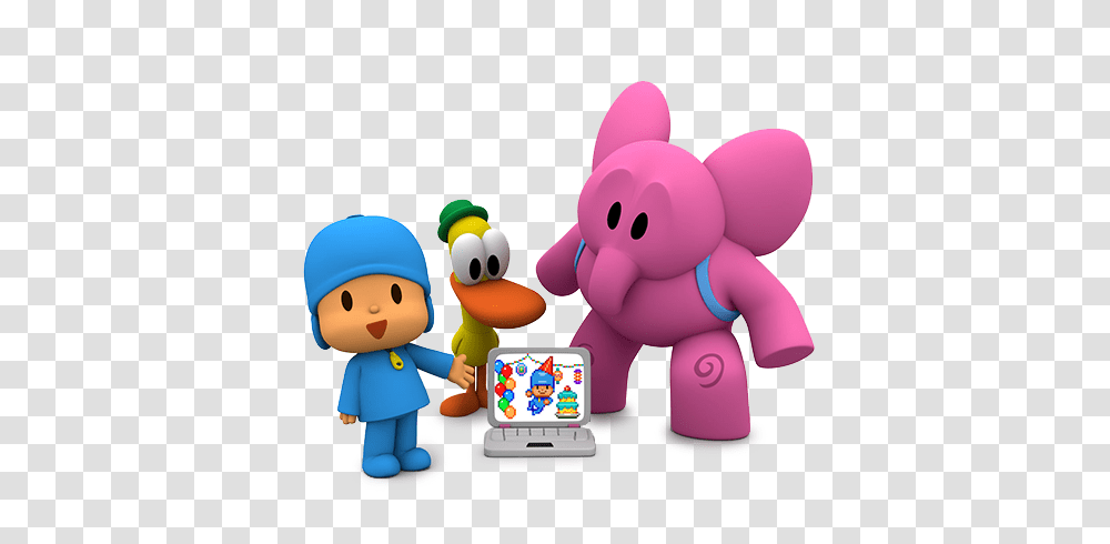 Pocoyo Cartoons Videos For Children And Babies, Toy, Electronics, Person Transparent Png