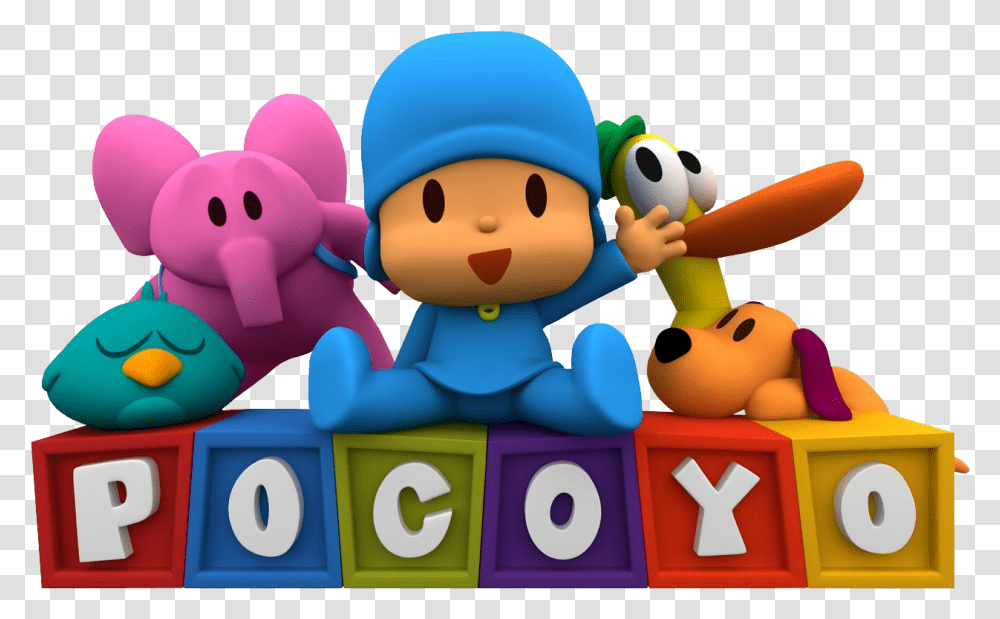 Pocoyo Hd, Toy, Crowd, Number Transparent Png