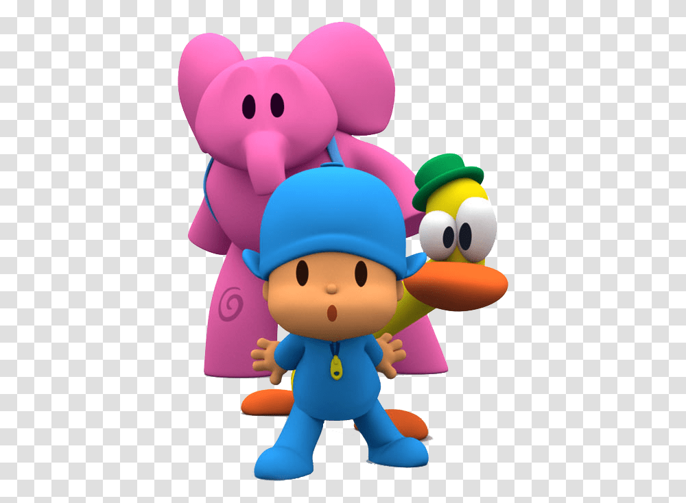 Pocoyo Pato And Elly, Sweets, Food, Confectionery, Toy Transparent Png