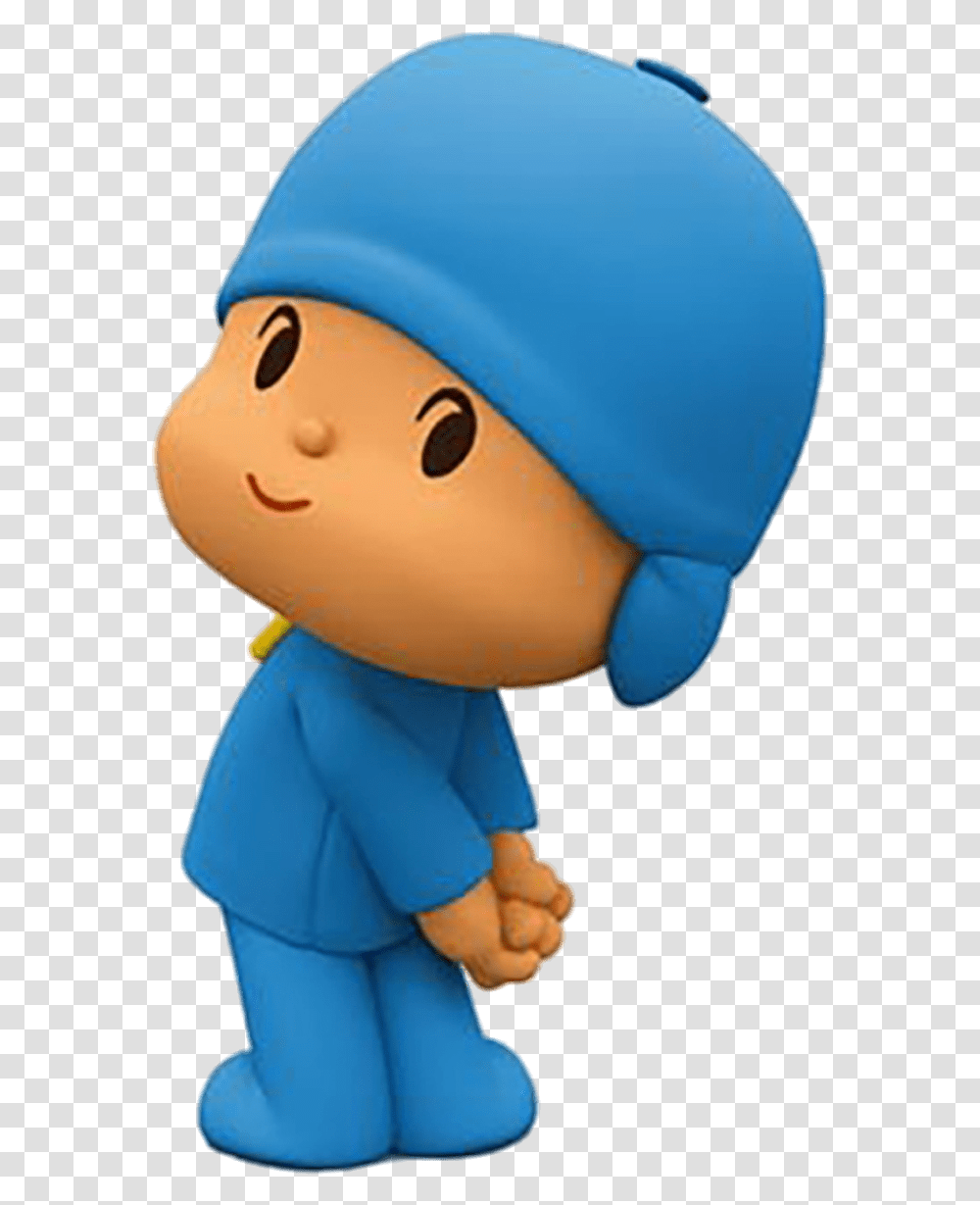 Pocoyo Pocoyo, Figurine, Toy, Plush, Balloon Transparent Png