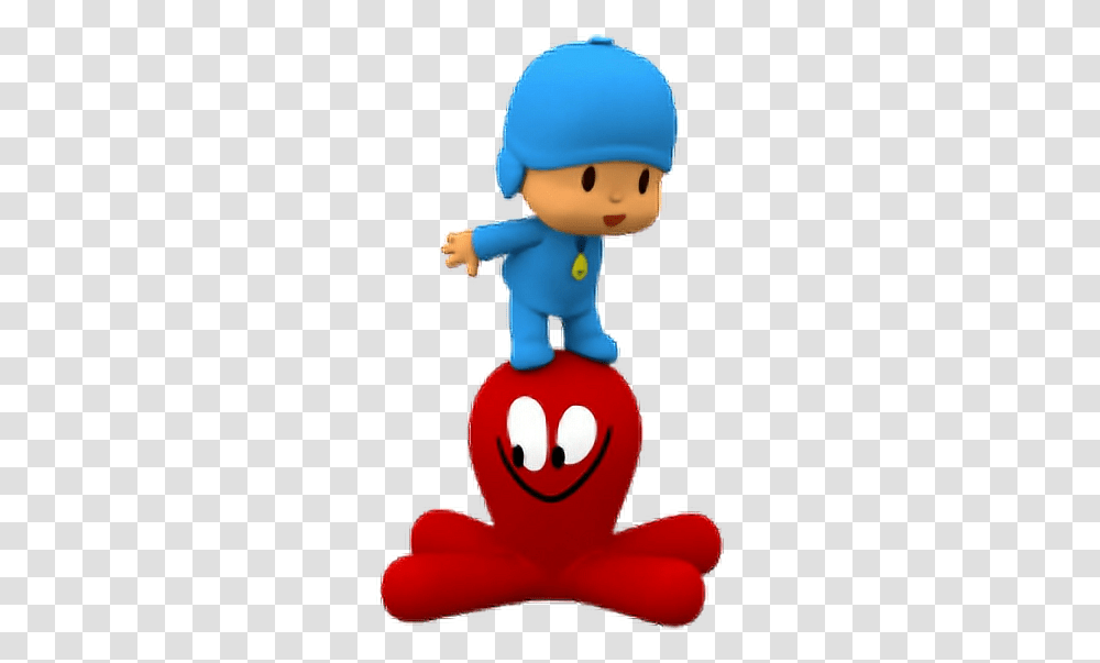 Pocoyo Y Pulpo, Super Mario, Person, Human, Toy Transparent Png