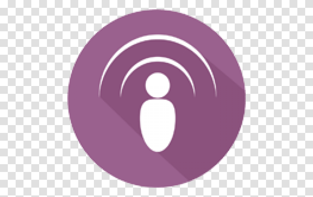 Podcast Icon, Purple, Sphere, Logo Transparent Png