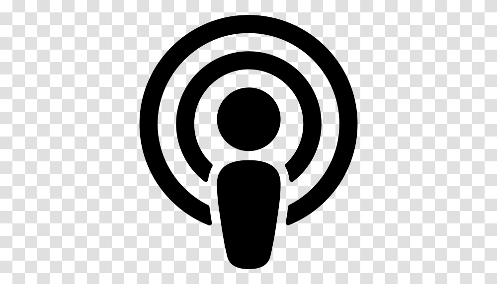 Podcast Icon With And Vector Format For Free Unlimited, Gray, World Of Warcraft Transparent Png