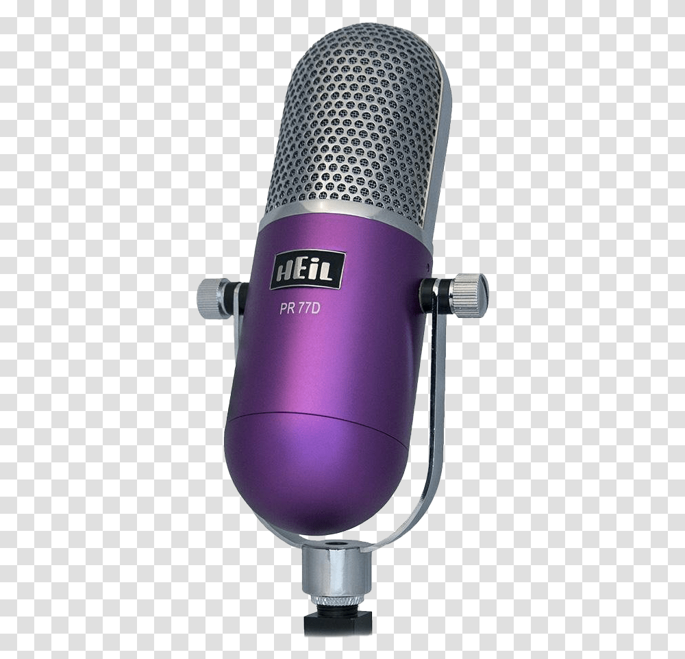 Podcast Mic Photo Arts Microphone Purple, Lamp, Electrical Device, Appliance Transparent Png