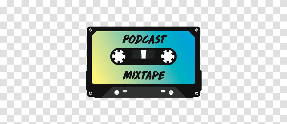 Podcast Mixtape, Cassette, Electronics, Monitor, Screen Transparent Png