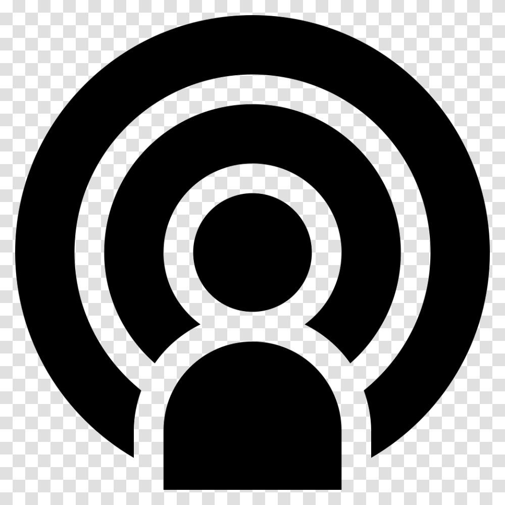 Podcast, Rug, Spiral, Stencil Transparent Png