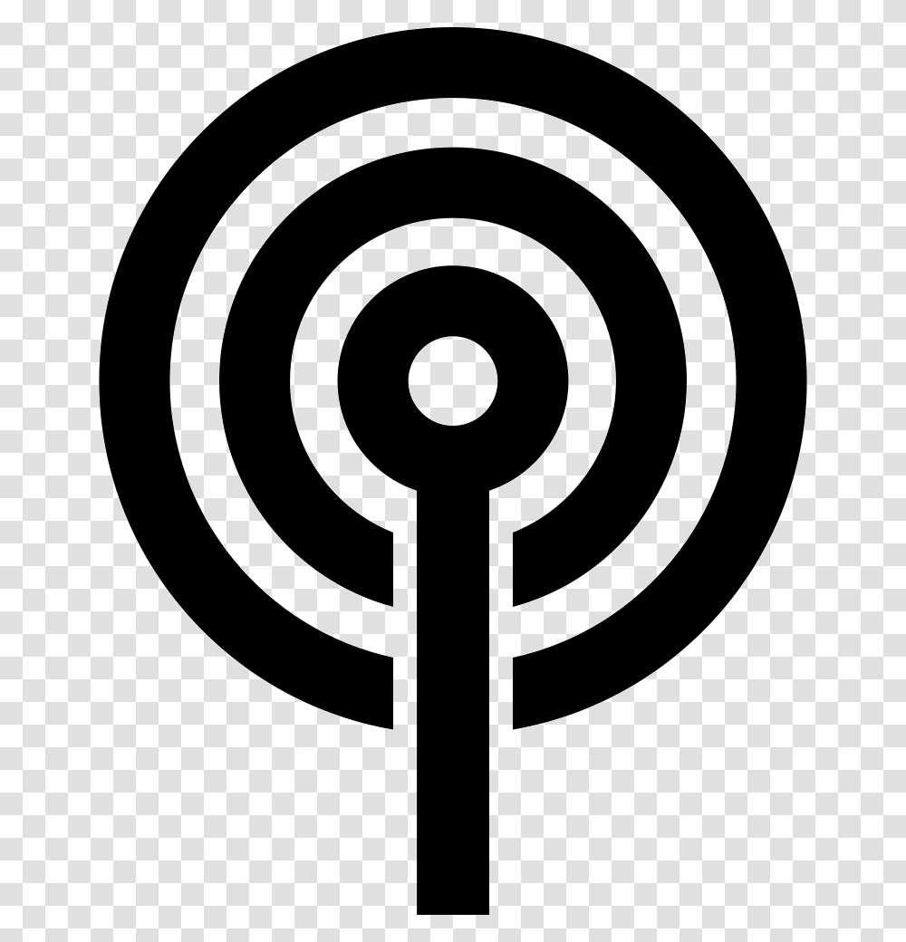 Podcast Symbol, Cross, Spiral Transparent Png