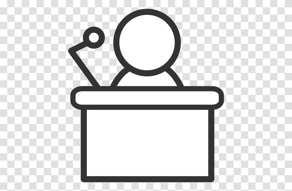 Podium Clipart, Chair, Furniture, Magnifying Transparent Png