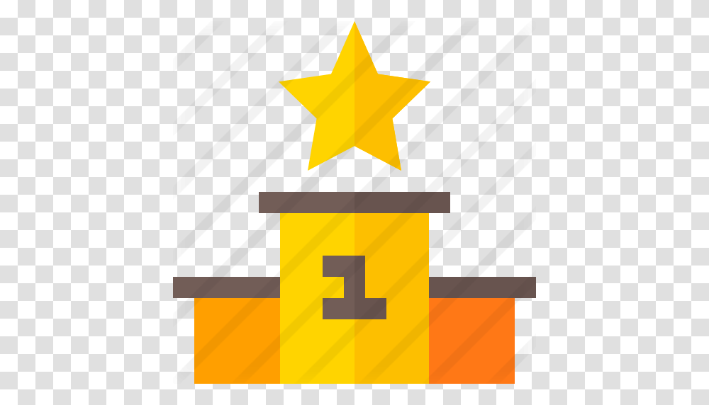 Podium, Star Symbol, Trophy Transparent Png