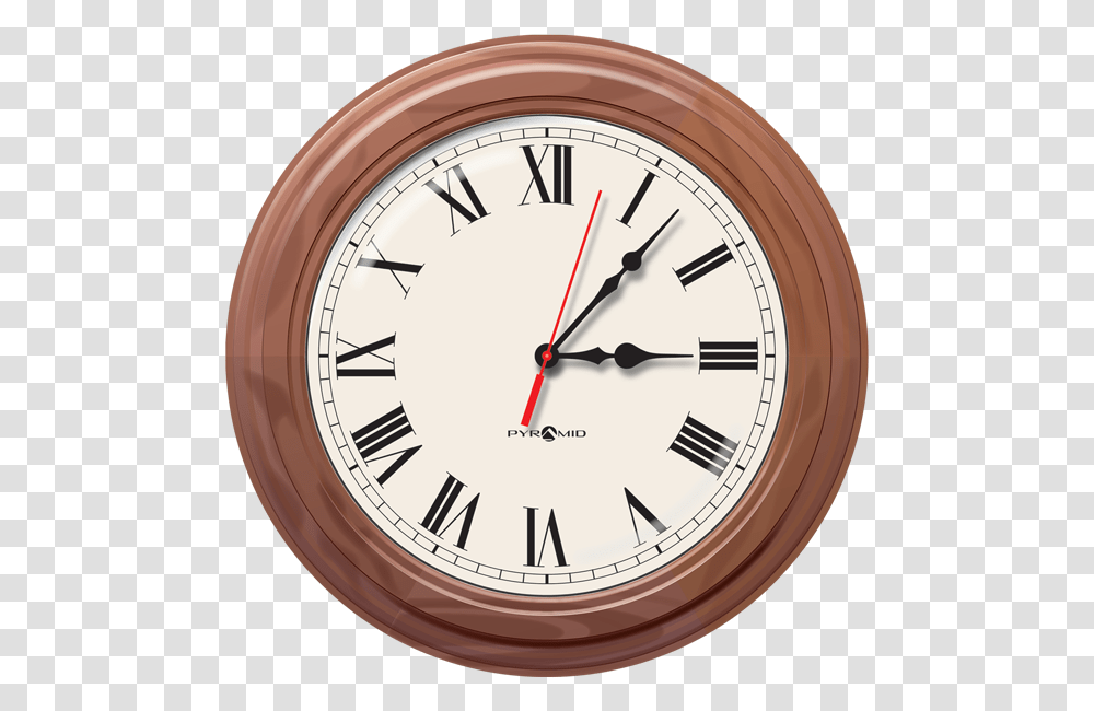 Poe Ip Network Synchronized Analog Wall Analogue Clock With Roman Numeral, Clock Tower, Architecture, Building, Analog Clock Transparent Png