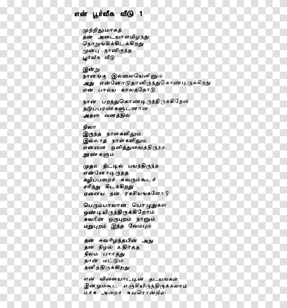 Poems About India In Tamil, Number Transparent Png