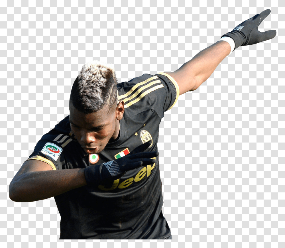 Pogba Dab, Person, Sport, People, Crowd Transparent Png