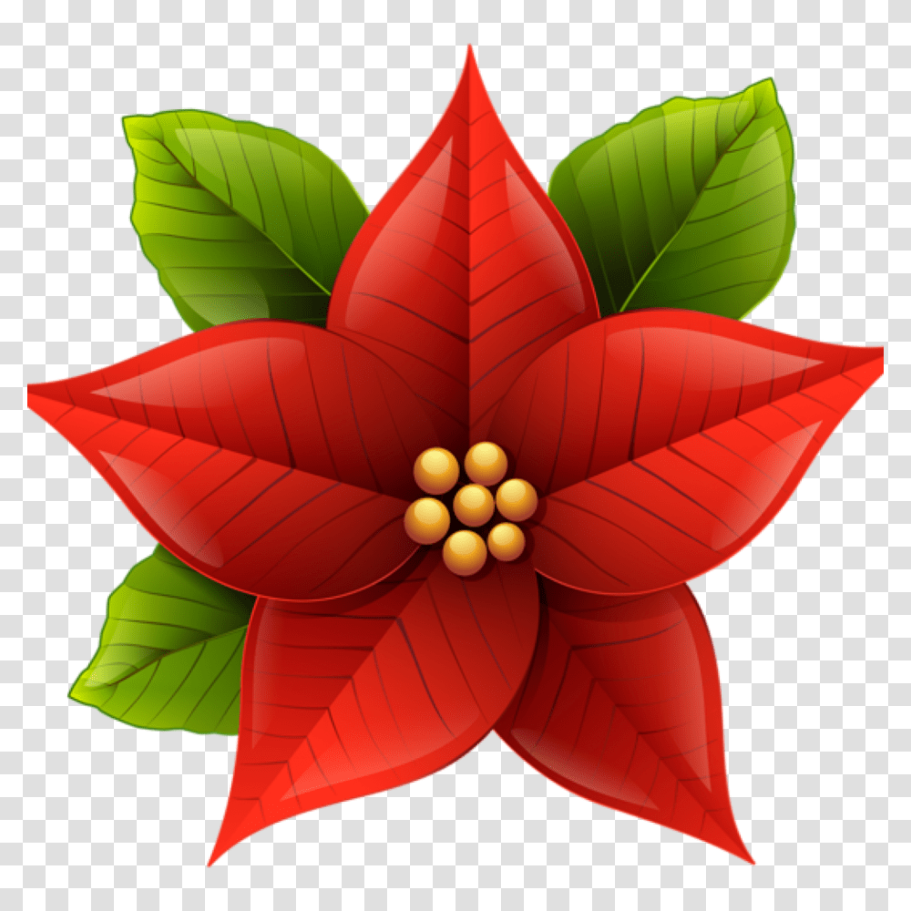 Poinsettia Clip Art Free Clipart Download, Leaf, Plant, Pattern, Ornament Transparent Png