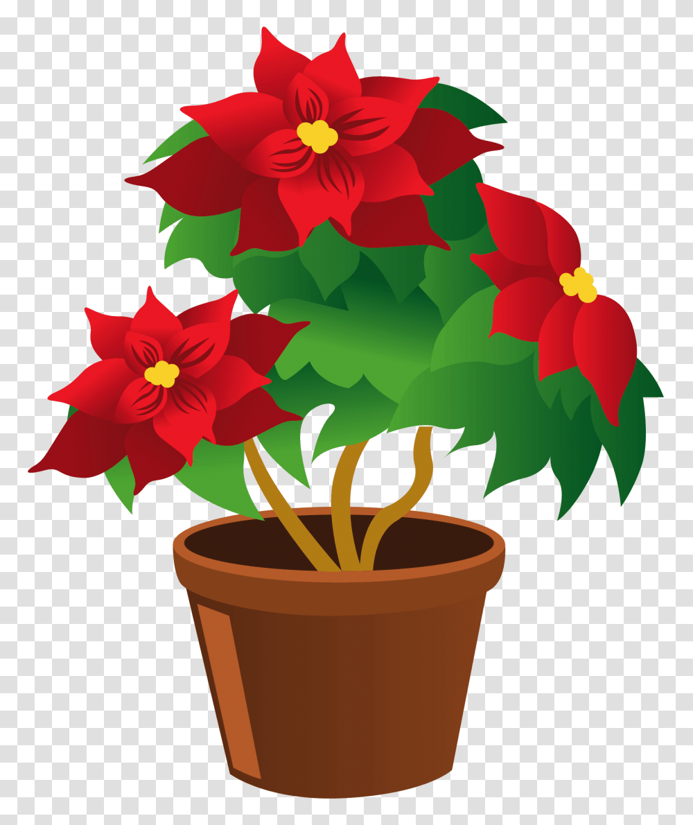 Poinsettia Cliparts Free, Plant, Flower, Blossom Transparent Png