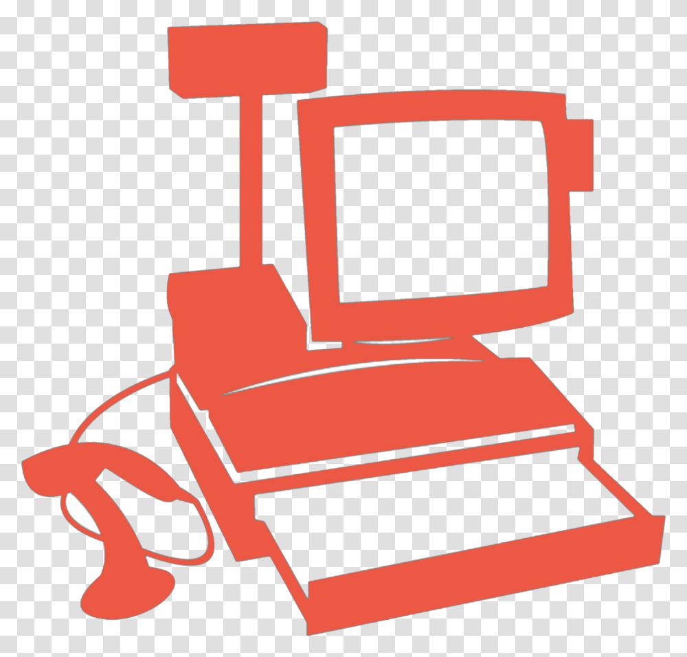 Point Of Sale Icon Point Of Sale, Pc, Computer, Electronics, Bulldozer Transparent Png