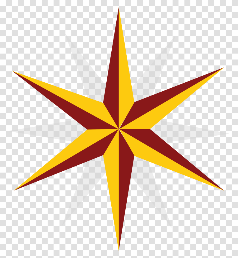 Point Star 6 Point Star, Star Symbol, Airplane, Aircraft Transparent Png
