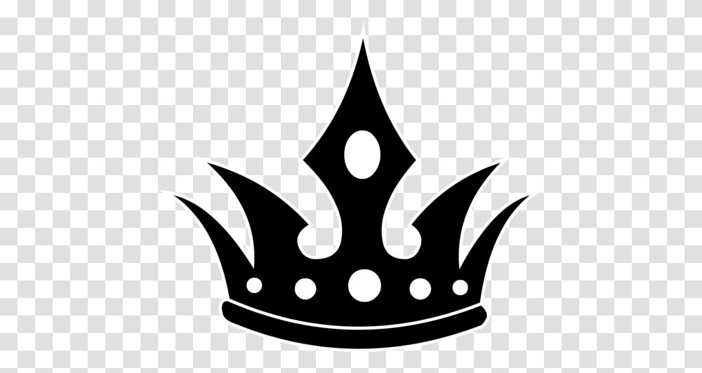 Pointed Black Crown Silhouette, Accessories, Accessory, Jewelry Transparent Png