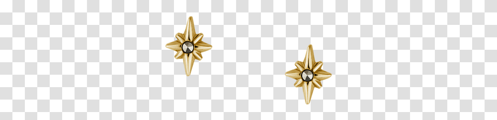 Pointed Star Studs Image Earrings, Plant, Hat, Animal Transparent Png