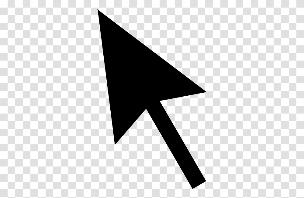 Pointer Clipart Computer, Triangle, Axe Transparent Png