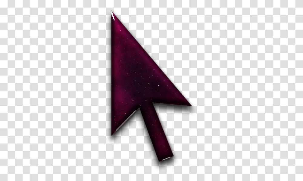Pointer Cool Mouse Custom Cursors, Triangle, Lighting, Purple, Stage Transparent Png