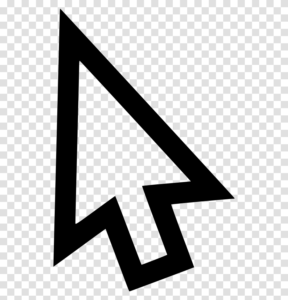 Pointer Internet Icon Free, Axe, Tool, Triangle, Cross Transparent Png