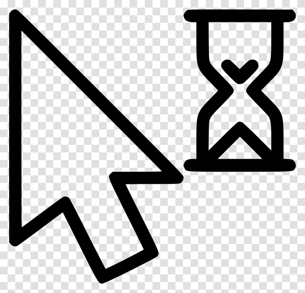 Pointer Working Mouse Icon, Shovel, Tool, Hourglass Transparent Png