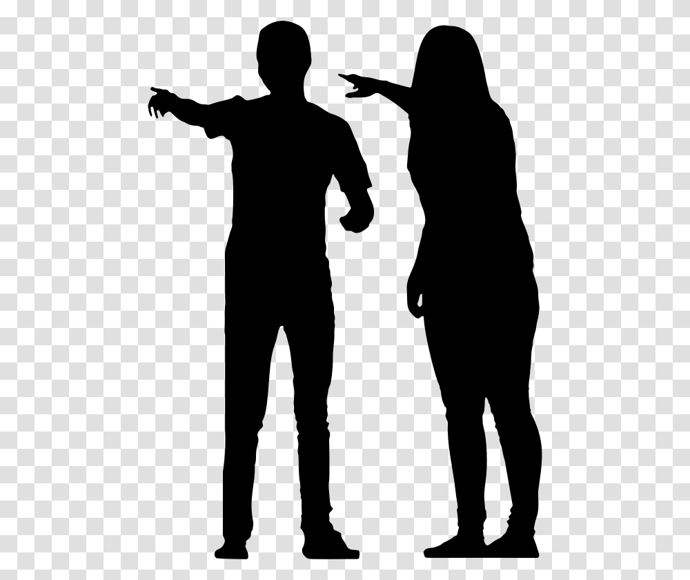 Pointers Silhouette, Gray, World Of Warcraft Transparent Png