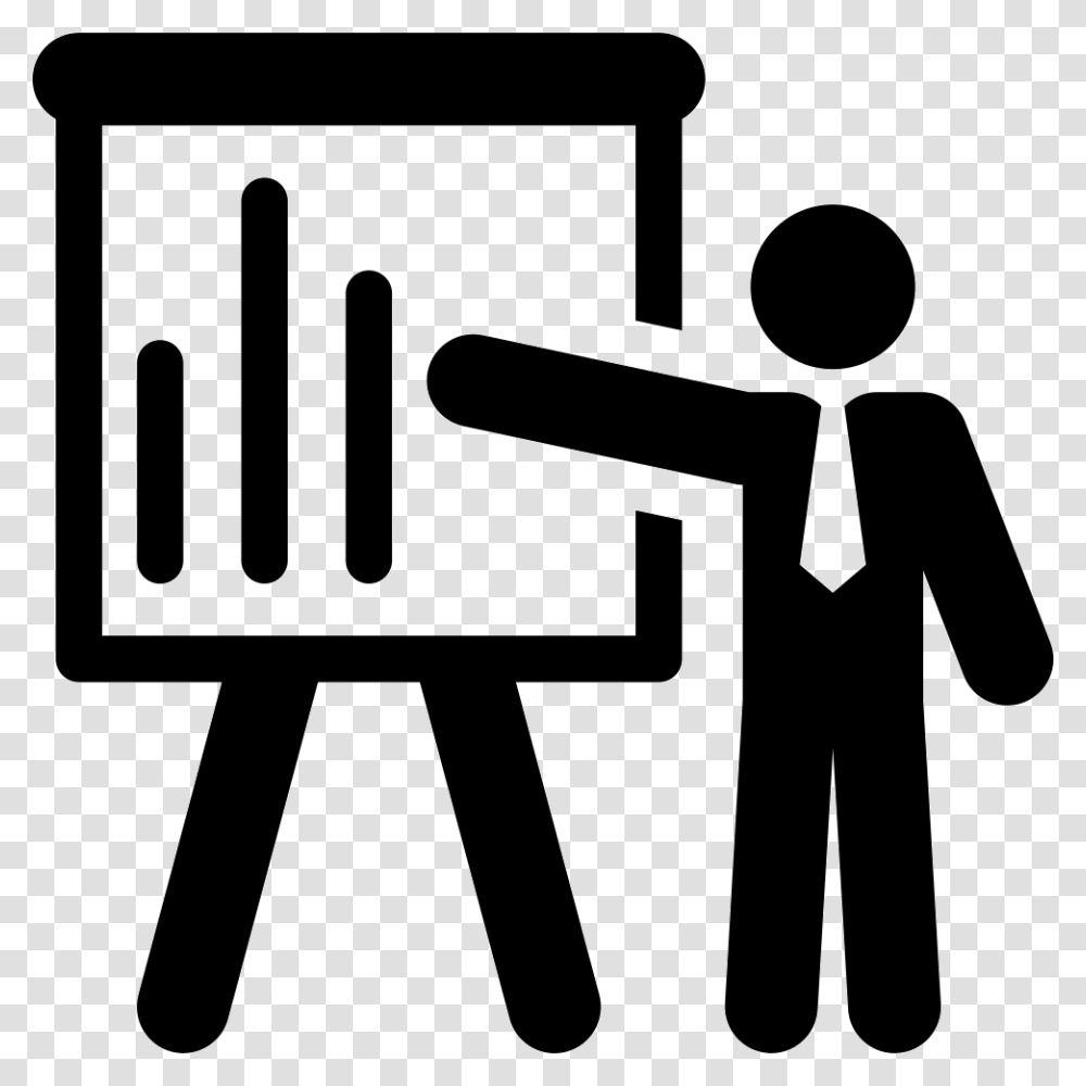 Pointing Clipart Presentation Icon Presentation Icon, Crowd, Hammer Transparent Png