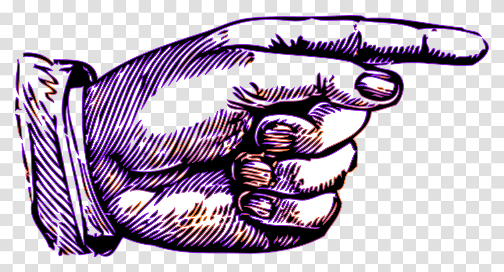 Pointing Finger Clip Art, Light, Purple, Leisure Activities Transparent Png
