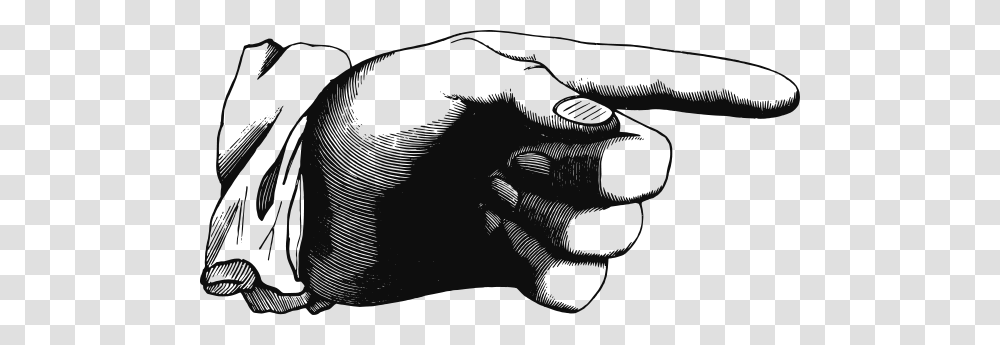 Pointing Finger Clip Arts For Web, Silhouette, Hand, Cat Transparent Png