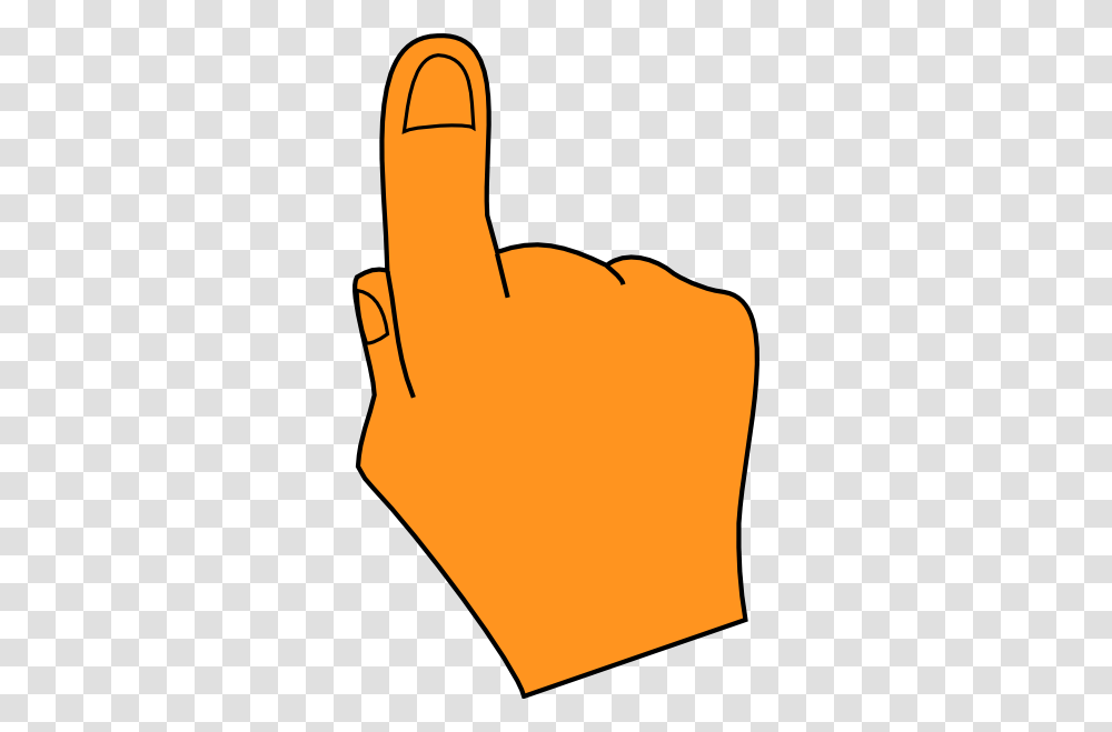 Pointing Finger Orange Clip Art, Thumbs Up, Hand Transparent Png