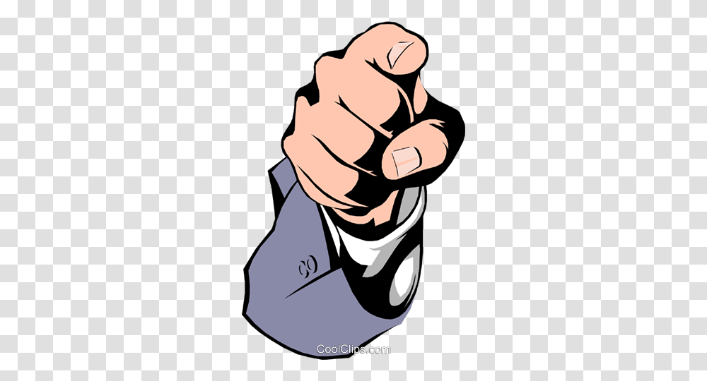 Pointing Fingers Royalty Free Vector Clip Art Illustration, Hand, Fist Transparent Png