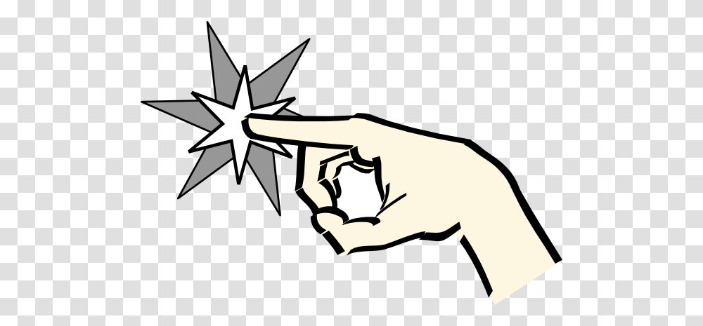 Pointing Hand Clip Art, Star Symbol, Fist, Drawing Transparent Png