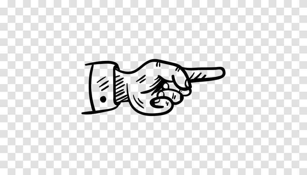 Pointing Hand Doodle, Gray, World Of Warcraft Transparent Png