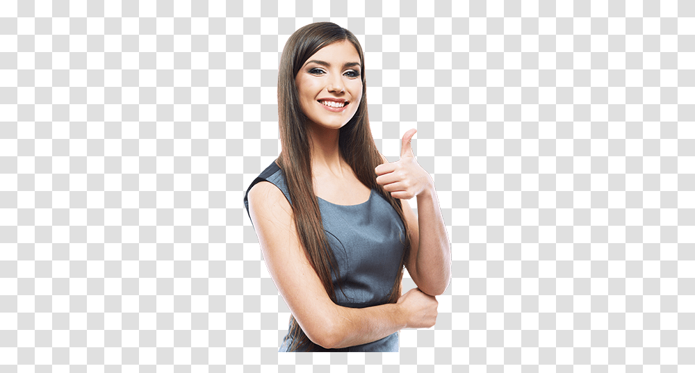 Pointing Sales Lady, Person, Human, Female, Face Transparent Png