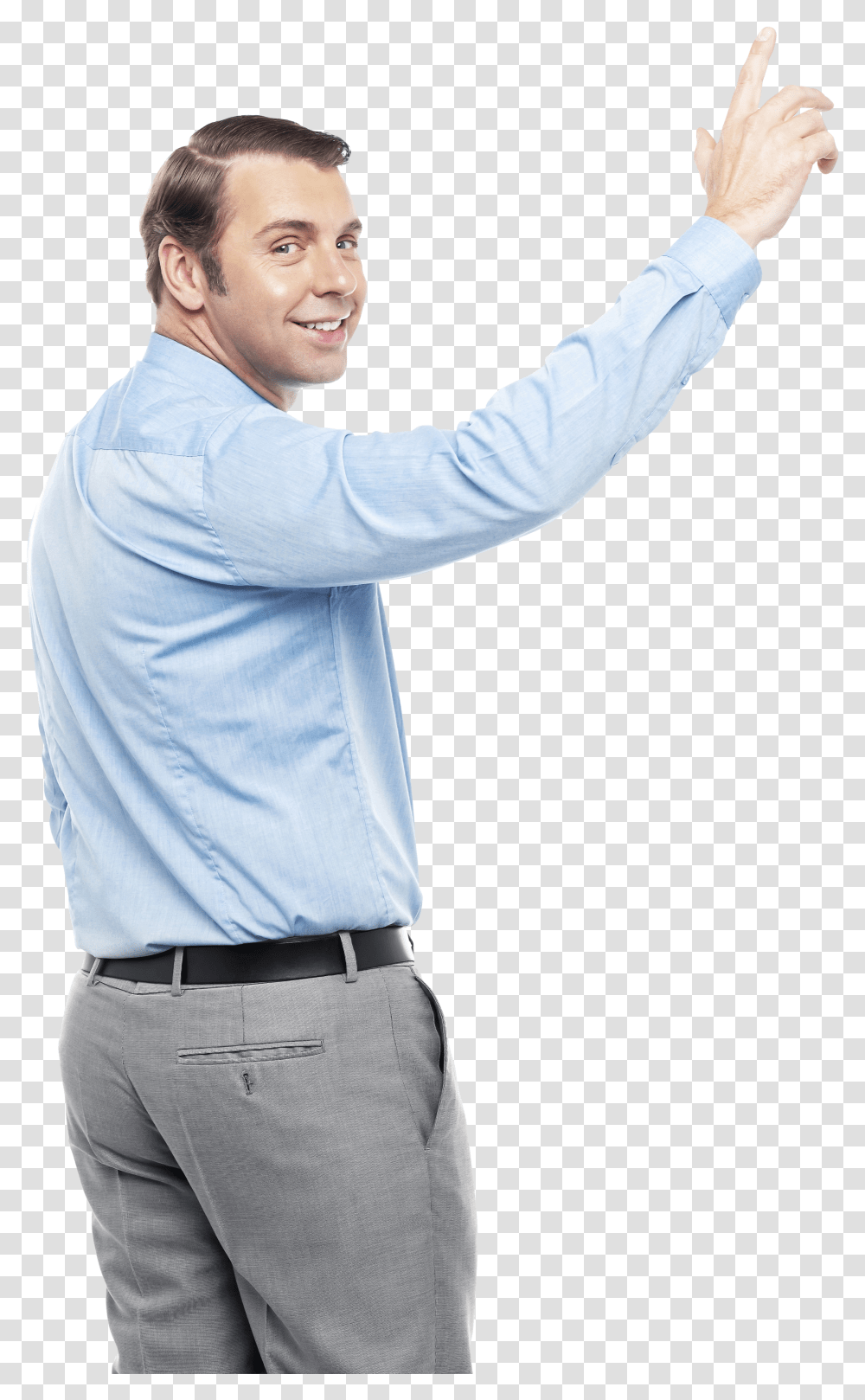 Pointing Up Images Man Pointing Up Transparent Png