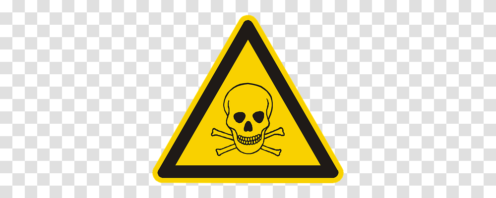 Poison Symbol, Sign, Triangle, Road Sign Transparent Png