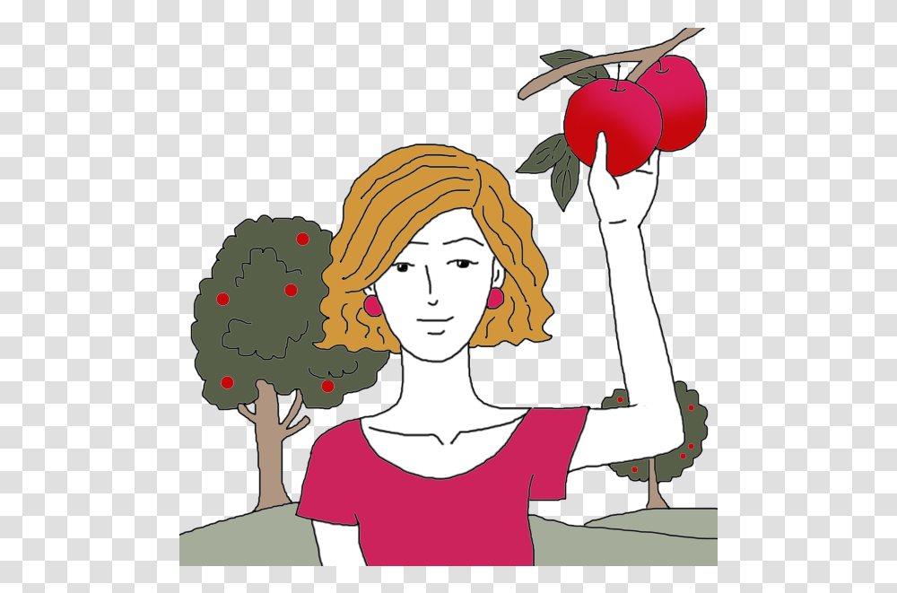 Poison Apple Apple Dream Meaning Cartoon 3033895 For Women, Person, Face, Plant, Outdoors Transparent Png