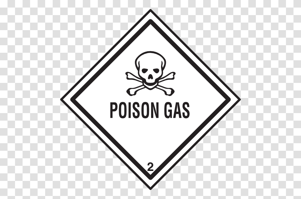 Poison Gas Symbol Clip Art, Label, Triangle, Sticker Transparent Png