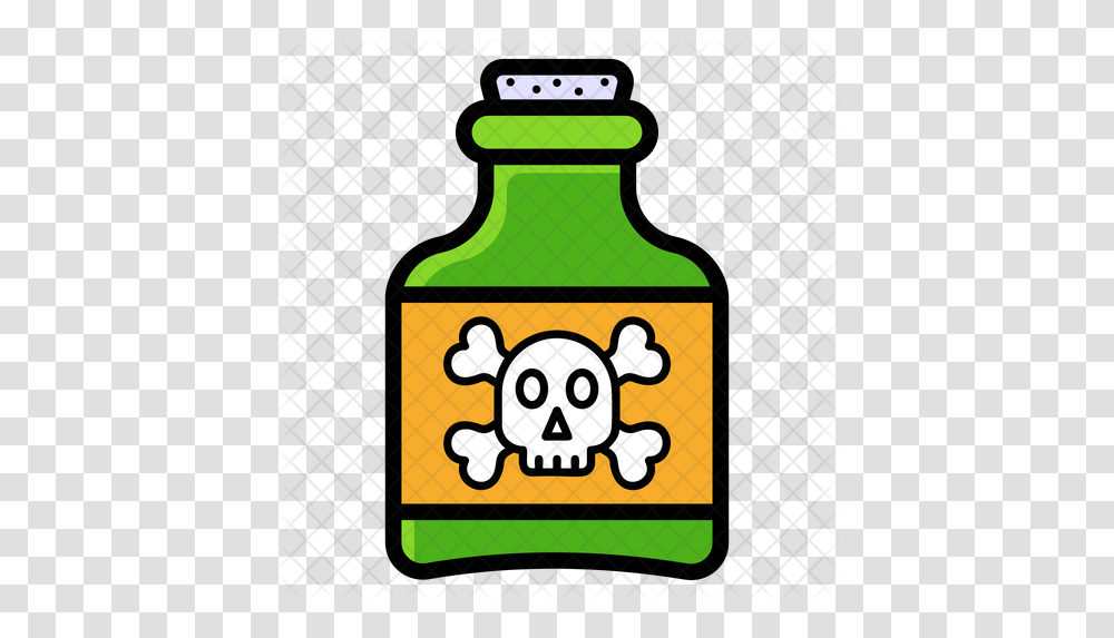 Poison Icon Clip Art, Label, Text, Bottle, Logo Transparent Png